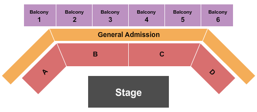 BMI Event Center Seating Chart