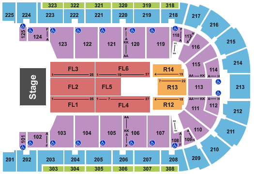 Boardwalk Hall Arena - Boardwalk Hall Fleetwood Mac Seating Chart