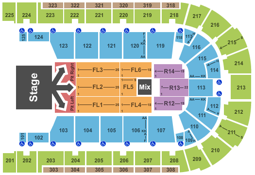 Boardwalk Hall Arena - Boardwalk Hall Jason Aldean Seating Chart