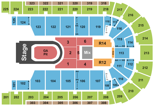 Boardwalk Hall Arena - Boardwalk Hall Seating Chart