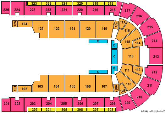 Boardwalk Hall Arena - Boardwalk Hall Mummers Seating Chart