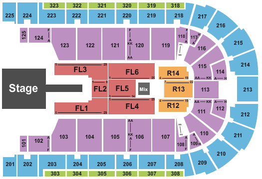 Boardwalk Hall Arena - Boardwalk Hall Seating Chart