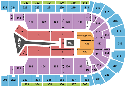 Boardwalk Hall Arena - Boardwalk Hall The Weeknd Seating Chart