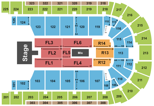 Boardwalk Hall Arena - Boardwalk Hall Vybz Kartel Seating Chart