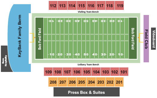 Bob Ford Field Football Seating Chart
