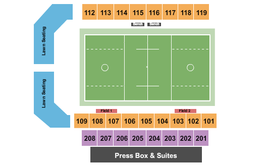 Bob Ford Field Lacrosse Seating Chart