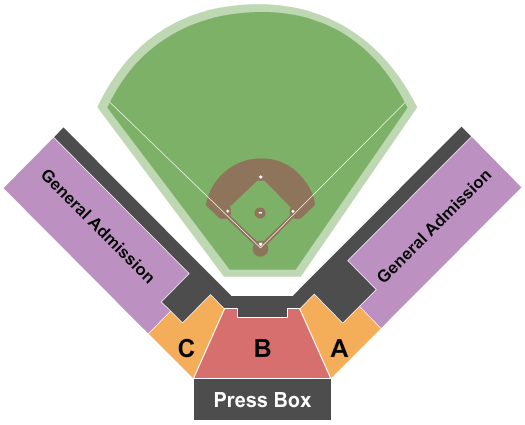 Bob Pearl Softball Field Softball Seating Chart