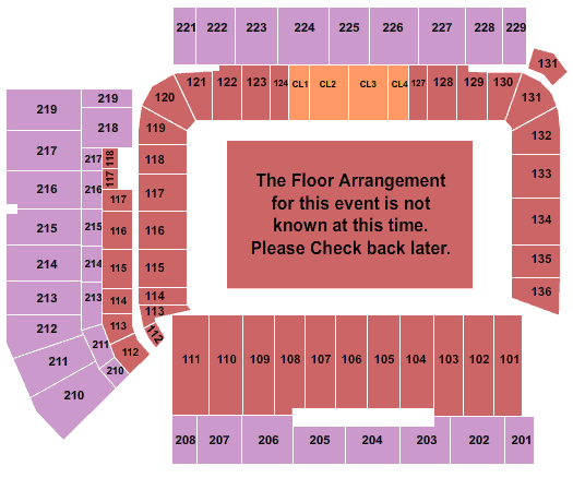 Bobby Dodd Stadium Generic Floor Seating Chart