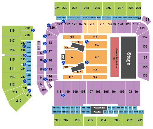 Bobby Dodd Stadium Guns N Roses Seating Chart