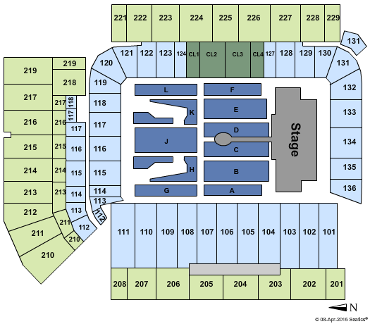 Bobby Dodd Stadium Rolling Stones Seating Chart