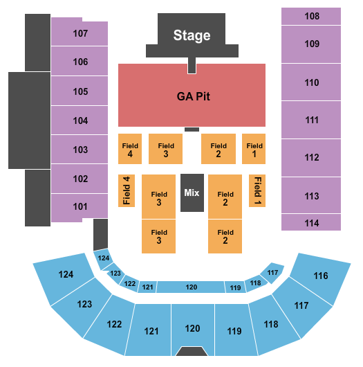 Bobcat Stadium Bozeman Seating Chart