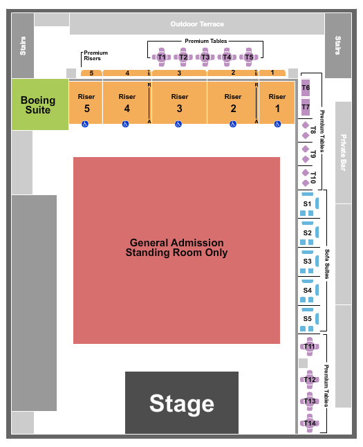 Boeing Center at Tech Port Seating Chart
