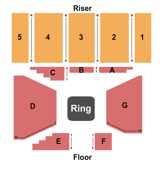 Boeing Center at Tech Port AEW Seating Chart