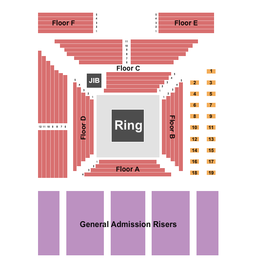 Boeing Center at Tech Port Boxing 2 Seating Chart