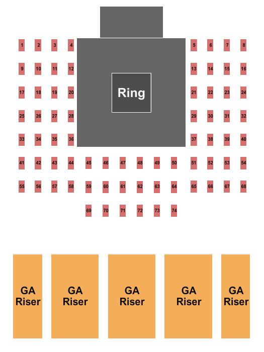 Boeing Center at Tech Port Brawl 2 Seating Chart