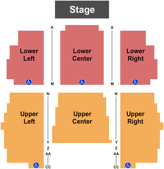 Boerne Champion Auditorium End Stage Seating Chart