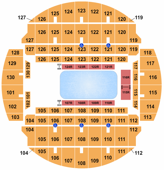 Bojangles Coliseum Disney on Ice Seating Chart