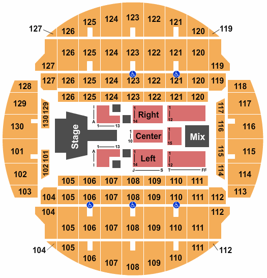 Coliseum Edmonton Seating Chart