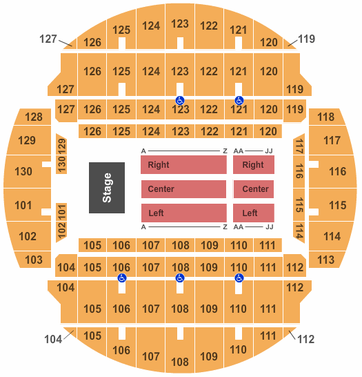 Charlotte Coliseum Seating Chart