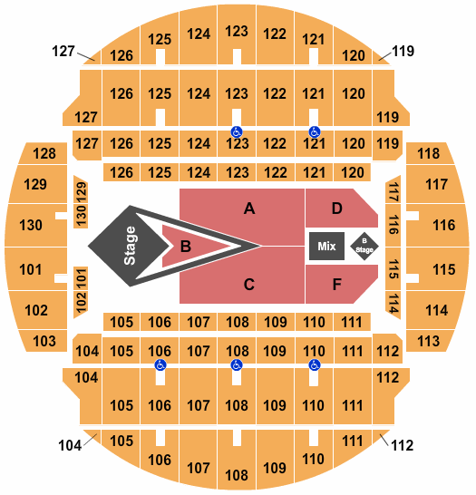 Bojangles Coliseum seating chart event tickets center