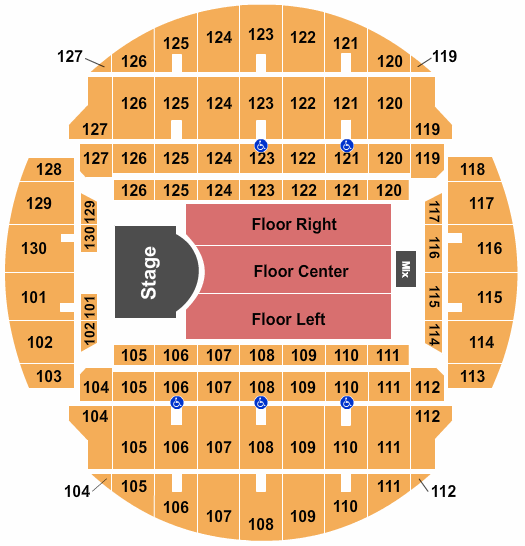 Bojangles Coliseum Seating Chart Charlotte Nc