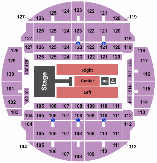 Bojangles Coliseum Maluma Seating Chart