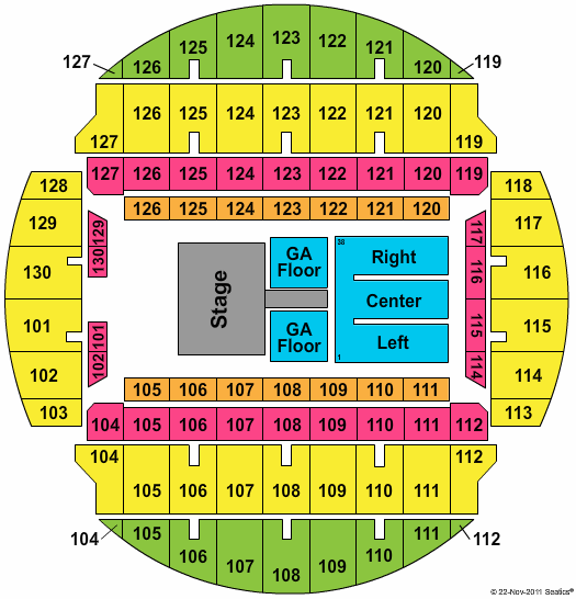 Bojangles Coliseum Miranda Lambert Seating Chart