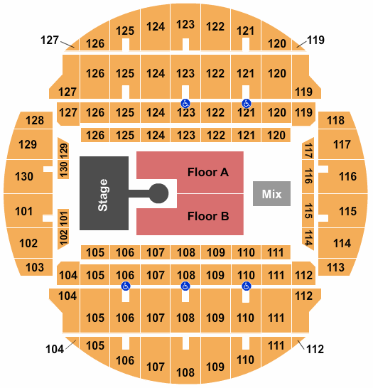 Bojangles Coliseum Rod Wave Seating Chart