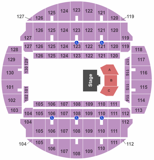 Bojangles Coliseum Sesame Street Seating Chart