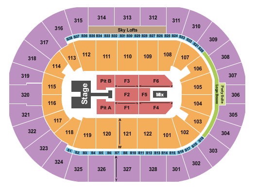 BOK Center Kelsea Ballerini Seating Chart