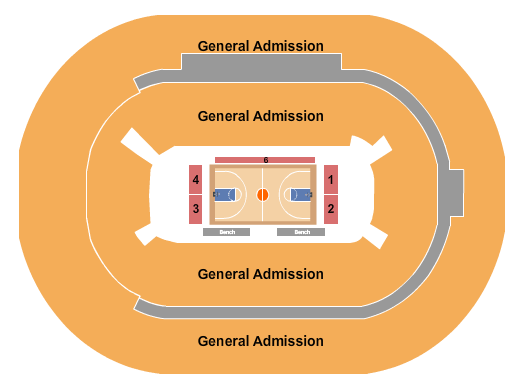 BOK Center Tournament of Champions Seating Chart