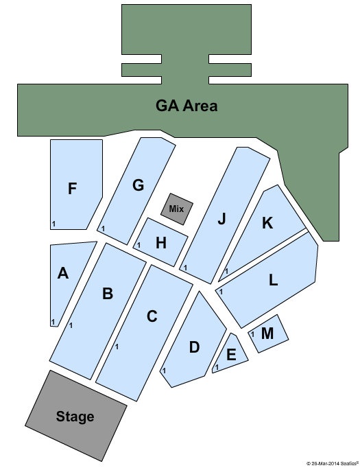 Champions Square At Caesars Superdome End Stage Seating Chart
