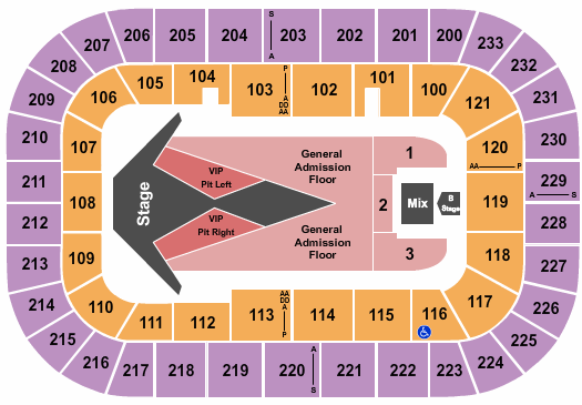 Bon Secours Wellness Arena Carrie Underwood Seating Chart