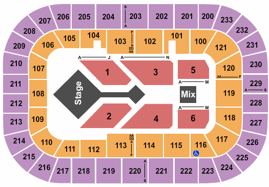 Bon Secours Wellness Arena Casting Crowns Seating Chart