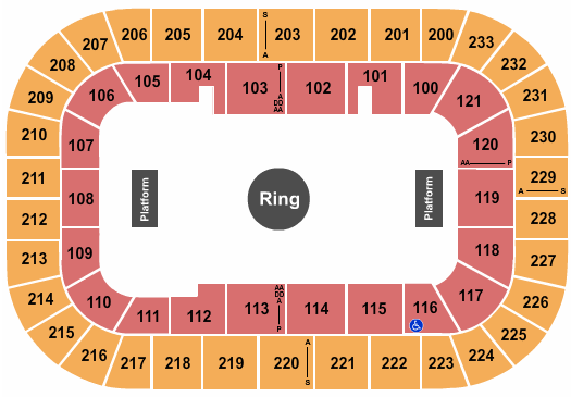 Bon Secours Wellness Arena Circus - Ringling Bros Seating Chart