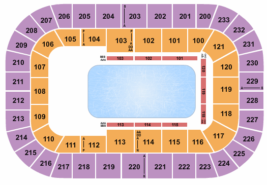 Bon Secours Wellness Arena Seating Chart With Seat Numbers