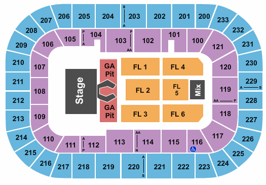 Bon Secours Wellness Arena Jason Aldean Seating Chart