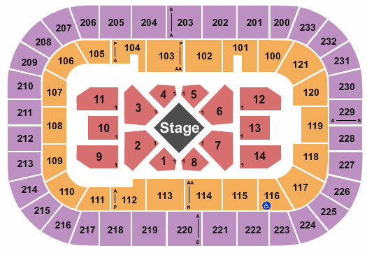 Bon Secours Wellness Arena Kevin Hart Seating Chart
