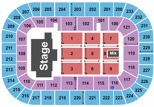 Bon Secours Wellness Arena Willie Nelson Seating Chart