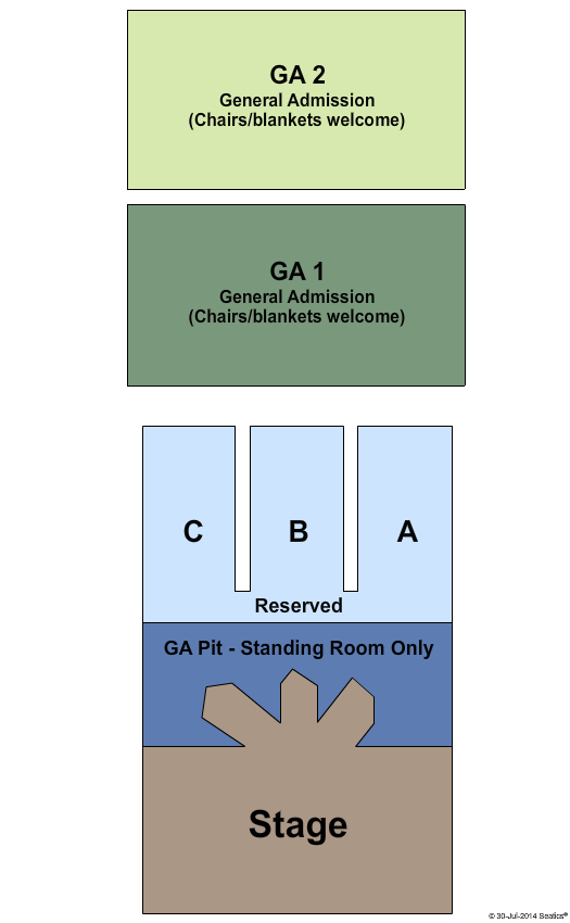 Bon Secours Training Center Rascal Flatts Seating Chart