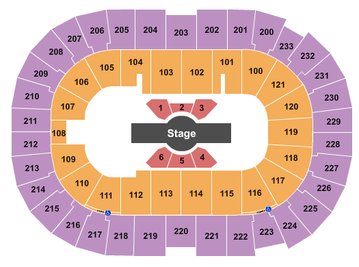 Bon Secours Wellness Arena Cirque - Corteo Seating Chart