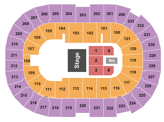 Anthony Hamilton seating chart at Bon Secours Wellness Arena