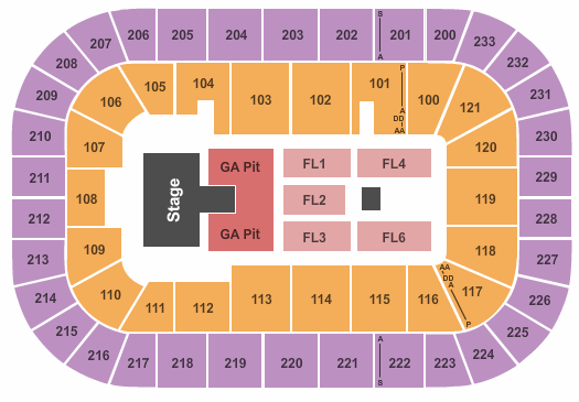 Bon Secours Wellness Arena Pentatonix Seating Chart