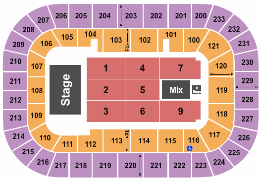 Bon Secours Wellness Arena The Judds Seating Chart