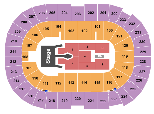 Bon Secours Wellness Arena Tim McGraw 2023 Seating Chart