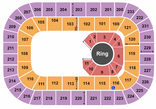 Bon Secours Wellness Arena Big Apple Circus Seating Chart