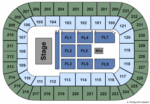 Bon Secours Wellness Arena James Taylor Seating Chart