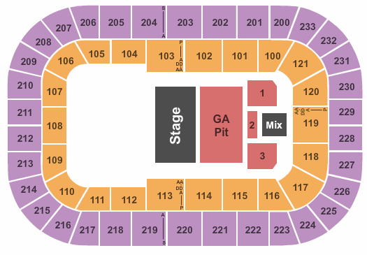 Bon Secours Wellness Arena Little Big Town Seating Chart