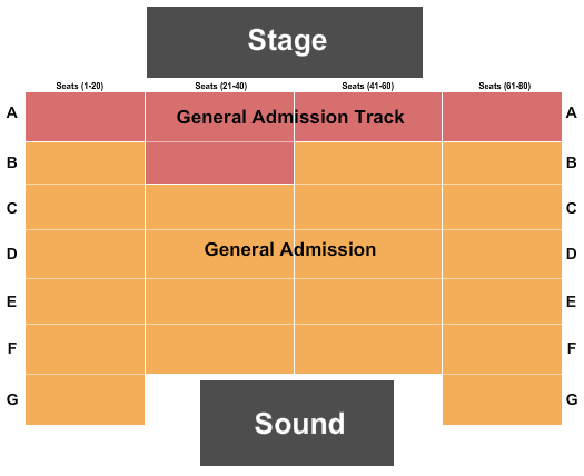 Boonville Fairgrounds Endstage GA Seating Chart