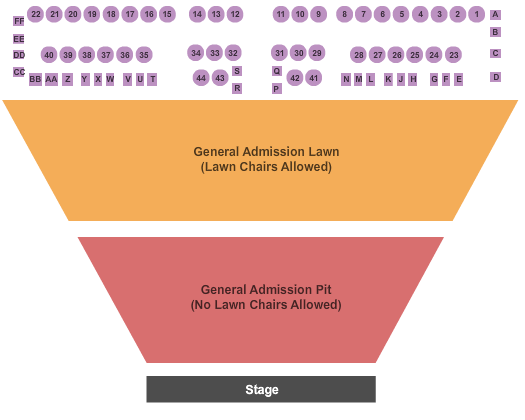 Koka Booth Amphitheatre At Regency Park End Stage Seating Chart